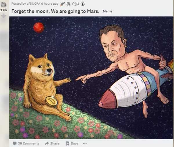 일론 머스크,  도지코인 가격조작 주장 집단소송 기각 신청